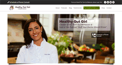 Desktop Screenshot of healthygutgirl.com